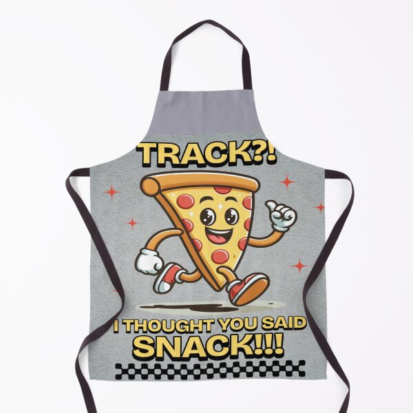 Item preview, Running Snack Humor – Whimsical Pizza Runner Design designed and sold by gleefulme.