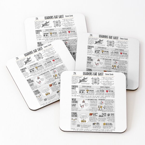 Item preview, Visual Summary Leaders Eat Last (Simon Sinek) designed and sold by TKsuited.