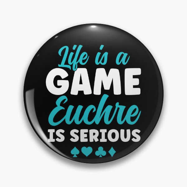 Item preview, Euchre is Serious Funny Card Game Euchre Player designed and sold by BlueBerry-Pengu.