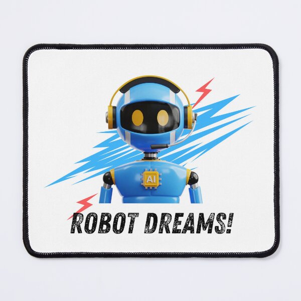 Item preview, Dreaming in Circuits: Robot Dreams designed and sold by GoodTripper.