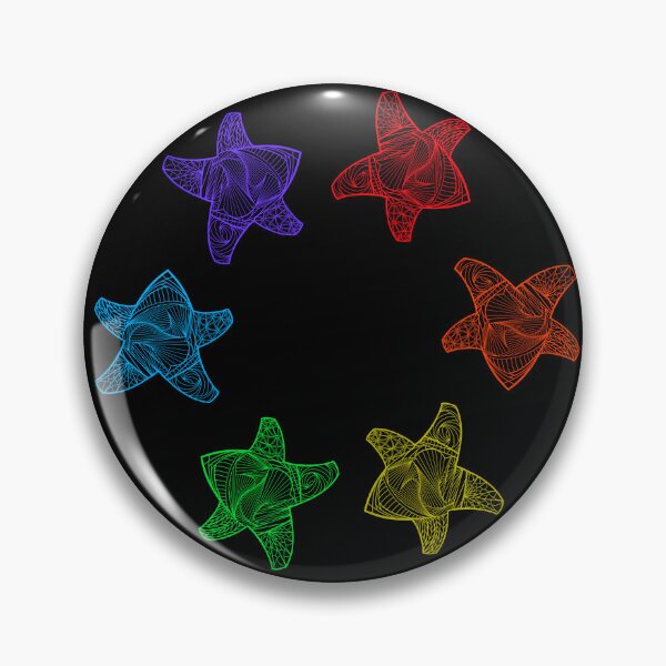 Item preview, Star Wreath in Rainbow designed and sold by lezell.