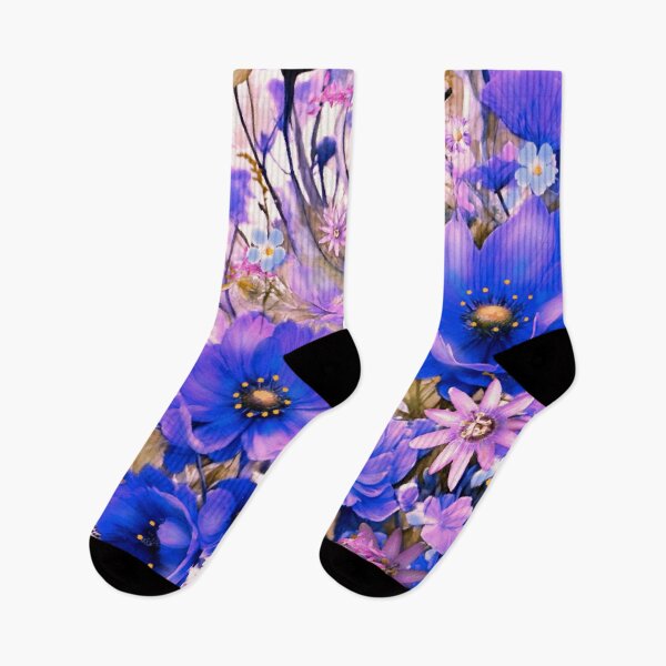 Item preview, Blue Purple Cosmos designed and sold by Natalie Holland.