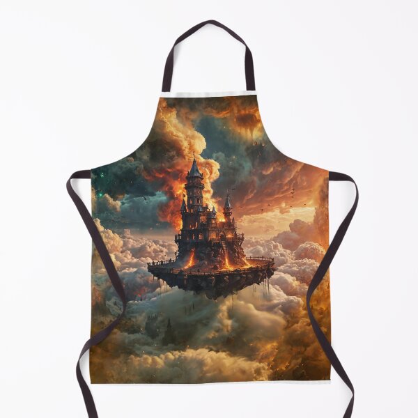 Item preview, Burning Wizards Tower designed and sold by NerdscapeDC.
