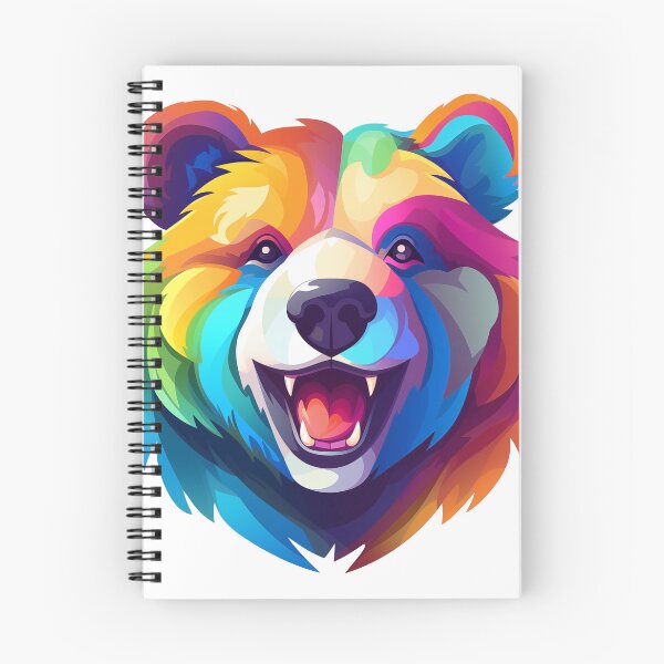 Item preview, Happy smiling colored bear designed and sold by GoodThings66.