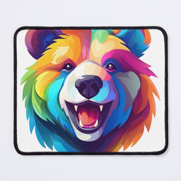 Item preview, Happy smiling colored bear designed and sold by GoodThings66.