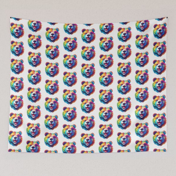 Item preview, Happy smiling colored bear designed and sold by GoodThings66.