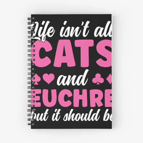 Item preview, Life isn't all Cats and Euchre Funny Euchre Player designed and sold by BlueBerry-Pengu.