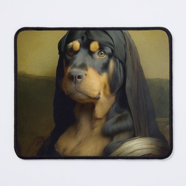 Item preview, Rottweiler as Monalisa designed and sold by 123ks.