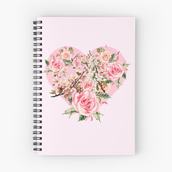 Item preview, Floral Love Heart Pink designed and sold by Bobby-Dazzler.