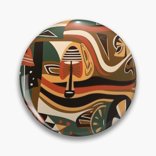 Item preview, Patrón abstracto en estilo africano nativo designed and sold by L7GraphicLab.