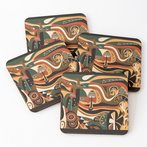 Item preview, Abstract pattern in native African style designed and sold by L7GraphicLab.