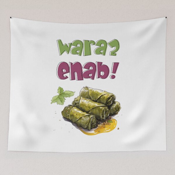 Item preview, Wara2 Enab Levantine Vineyard Feast: Experience the Richness of Our Authentic Stuffed Grape Leaves! ورق عنب designed and sold by FUNqoosh.