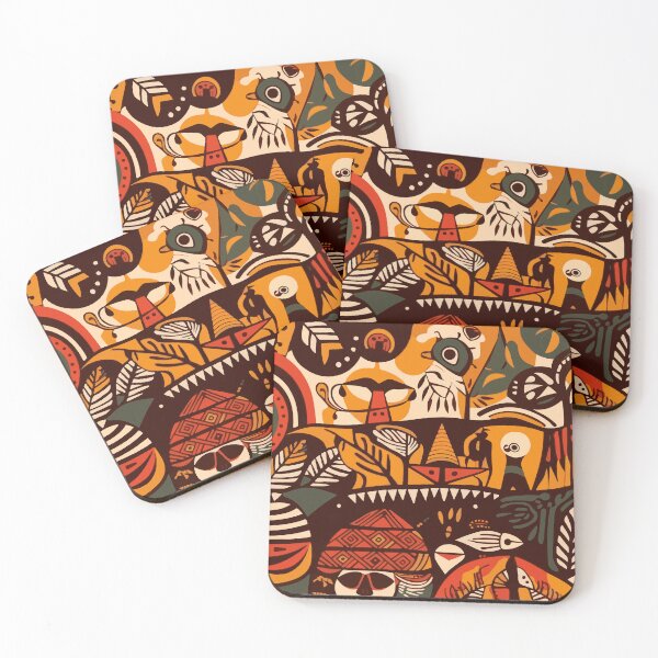 Item preview, Abstract pattern in native African style designed and sold by L7GraphicLab.