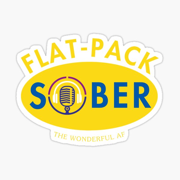 Item preview, Flat Pack Sober Logo 1 designed and sold by brow0123.