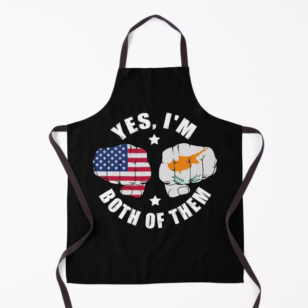 Item preview, Half American Half Cypriot Flag Yes I'm Both Of Them designed and sold by OX-tright.