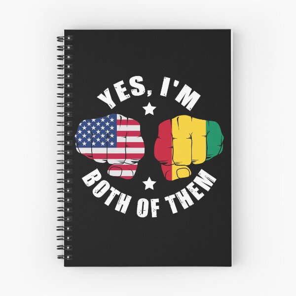 Item preview, Half American Half Guinean Flag Yes I'm Both Of Them designed and sold by OX-tright.