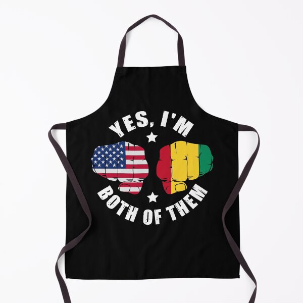 Item preview, Half American Half Guinean Flag Yes I'm Both Of Them designed and sold by OX-tright.
