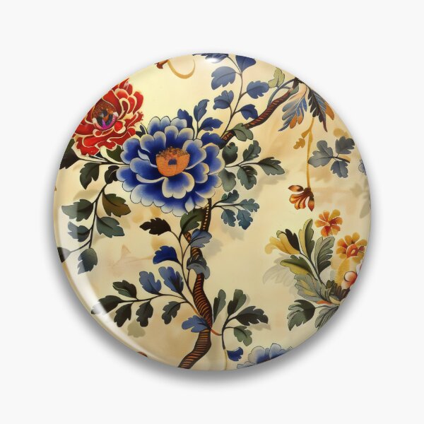 Item preview, Chinese art inspired pattern designed and sold by CulturalVibes.