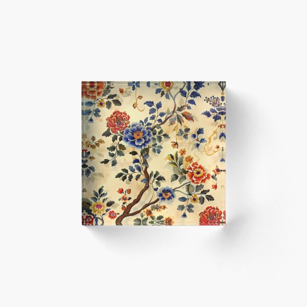 Item preview, Chinese art inspired pattern  designed and sold by CulturalVibes.