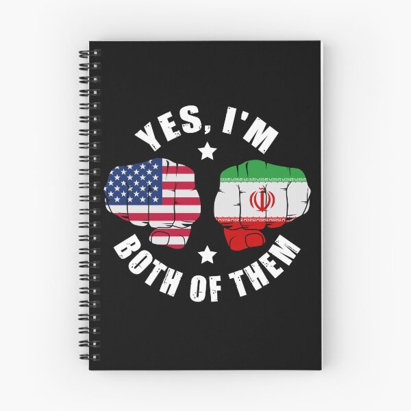 Item preview, Half American Half Iranian Flag Yes I'm Both Of Them designed and sold by OX-tright.