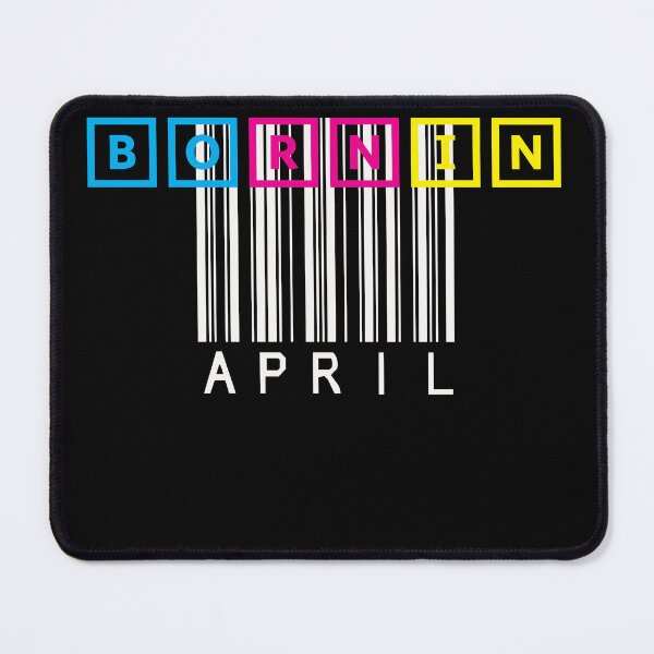 Item preview, BORN IN APRIL designed and sold by LiscaGraphicArt.