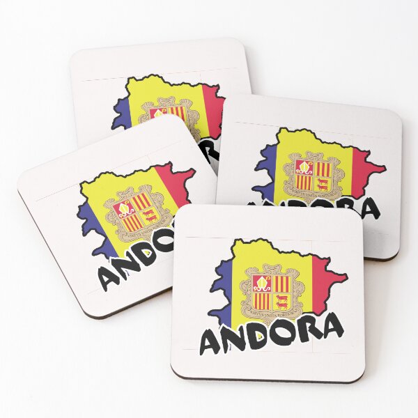 Item preview,  Andora Flag Map designed and sold by AnimalsDH305.