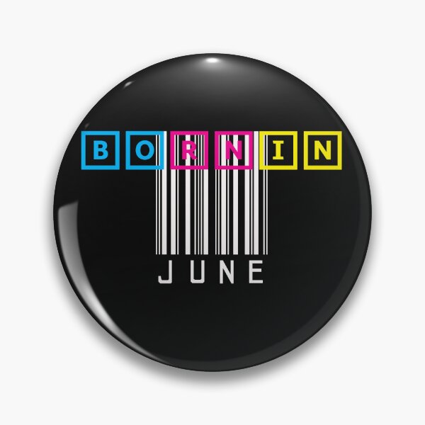 Item preview, BORN IN JUNE designed and sold by LiscaGraphicArt.