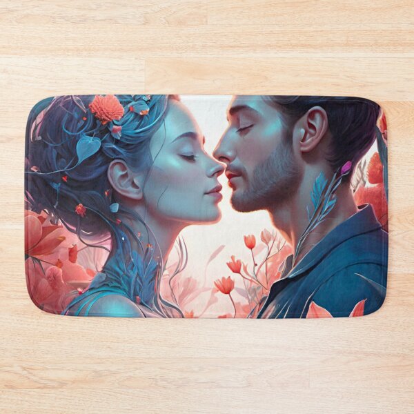 Item preview, Enchanted Love: Couple in a Forest with Butterflies designed and sold by GrizzlyCollective.