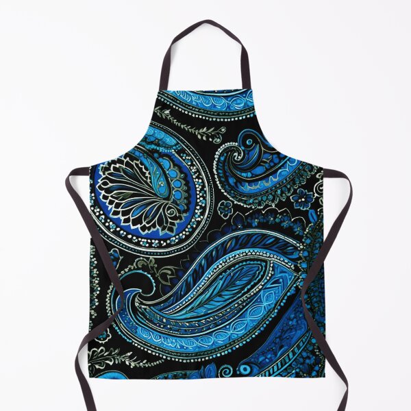 Item preview, Paisley in blue print designed and sold by Juliet  Thomas.