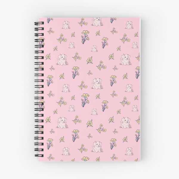 Item preview, Puppy Bloom Butterpup Seamless Pattern designed and sold by SPIRIMAL.