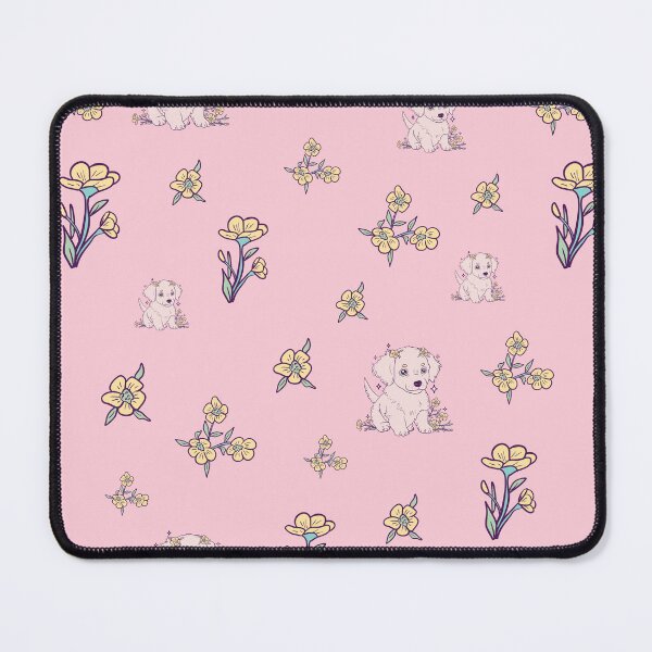Item preview, Puppy Bloom Butterpup Seamless Pattern designed and sold by SPIRIMAL.