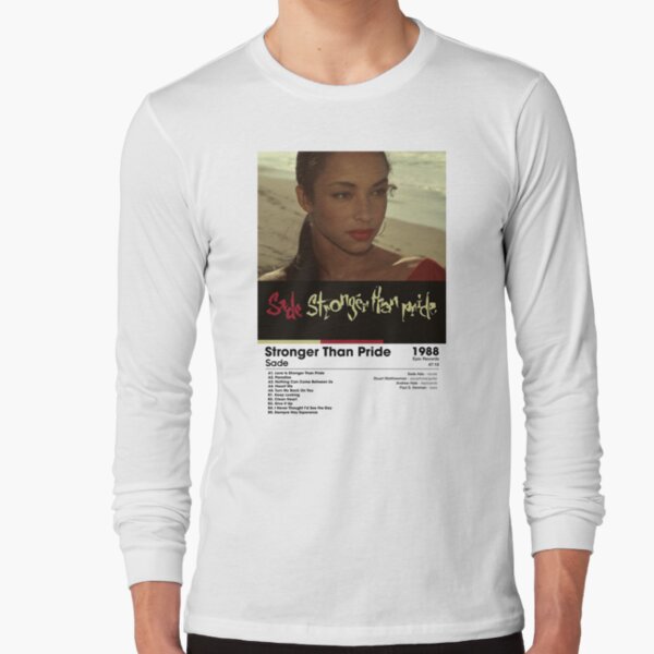 Sade - Stronger Than Pride | White Album Card