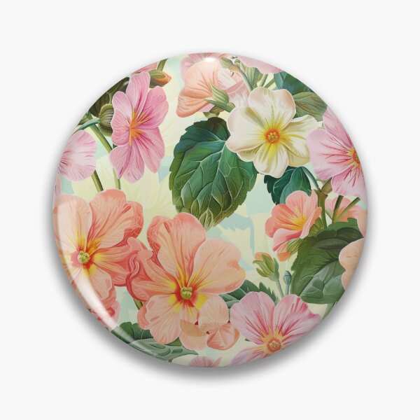 Item preview, Primrose Birthday Flower of February Watercolor designed and sold by Atomura.