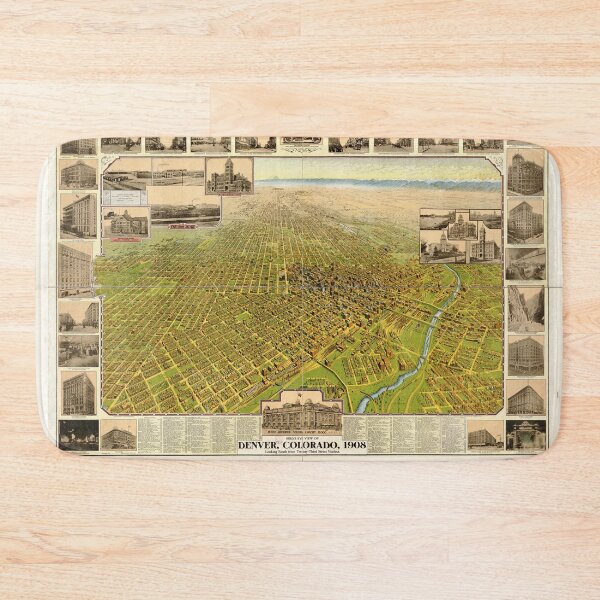 Item preview, Denver, Colorado (1908) designed and sold by allhistory.