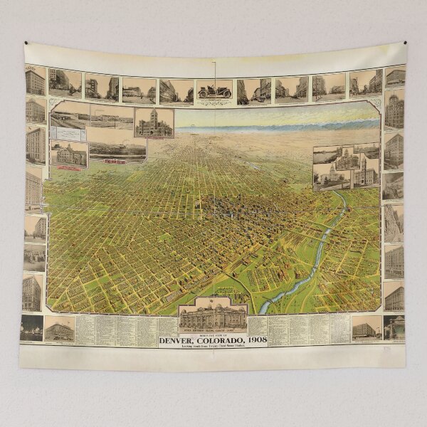 Item preview, Denver, Colorado (1908) designed and sold by allhistory.