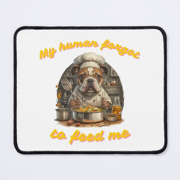Item preview, dog cooking a meal designed and sold by Filip Art Factory.