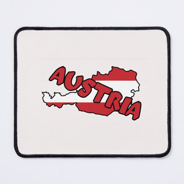 Item preview, Austria Flag Map designed and sold by AnimalsDH305.