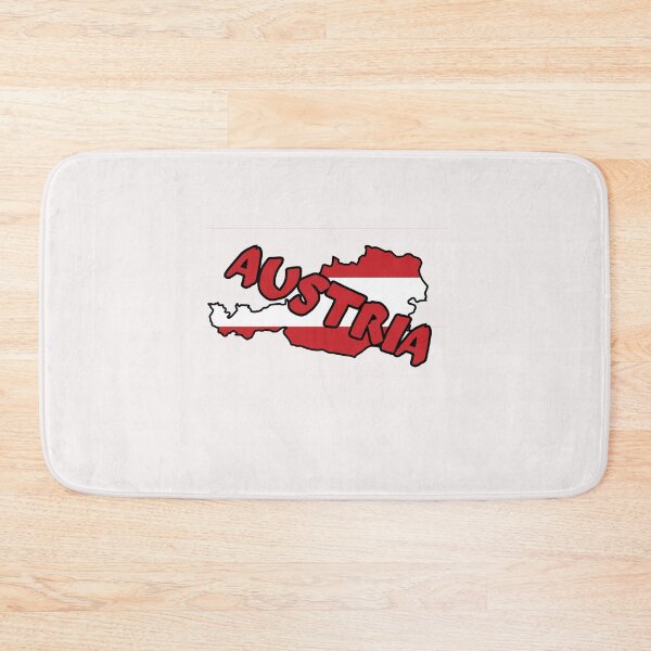 Item preview, Austria Flag Map designed and sold by AnimalsDH305.