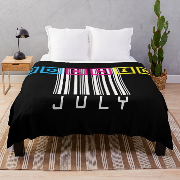 Item preview, BORN IN JULY designed and sold by LiscaGraphicArt.