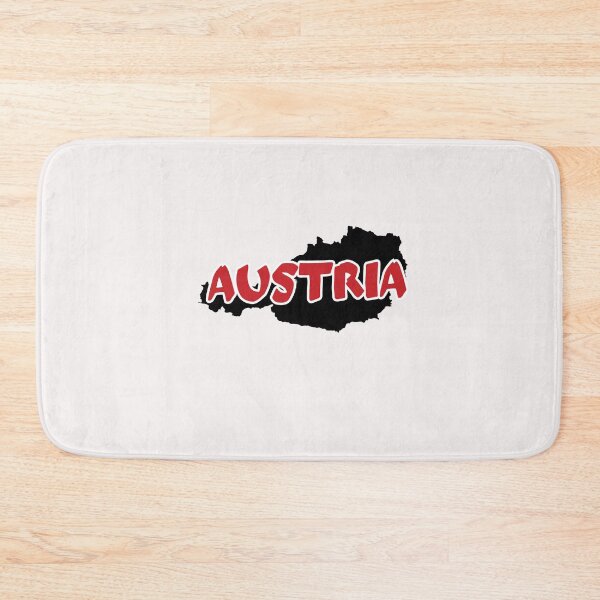 Item preview, Austria Flag Map designed and sold by AnimalsDH305.