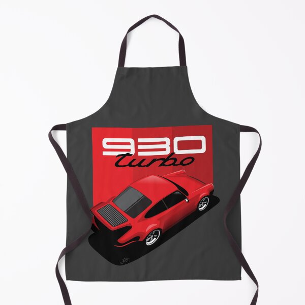 Item preview, Porsche 930 Illustration Red turbo designed and sold by blackdogshop.