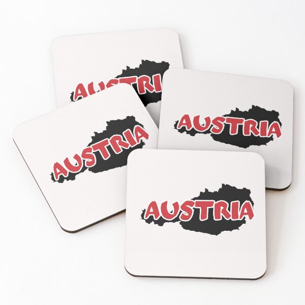 Item preview, Austria Flag Map designed and sold by AnimalsDH305.