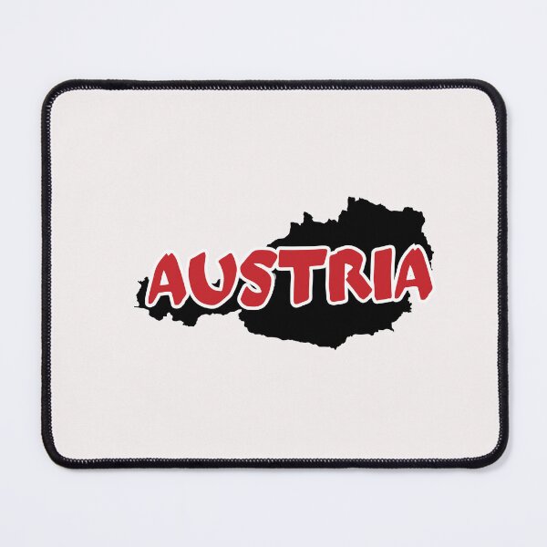 Item preview, Austria Flag Map designed and sold by AnimalsDH305.