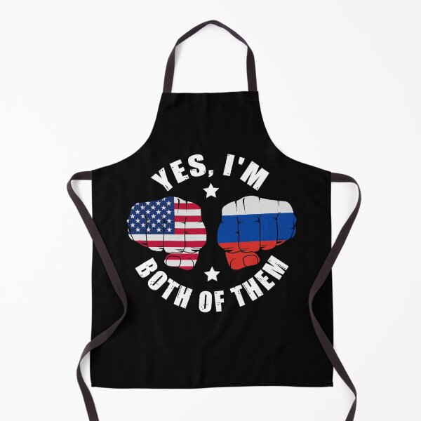 Item preview, Half American Half Russian Flag Yes I'm Both Of Them designed and sold by OX-tright.