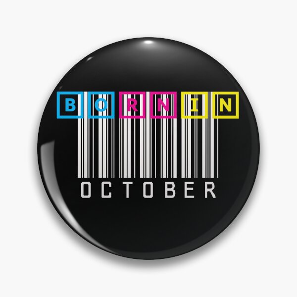 Item preview, BORN IN OCTOBER designed and sold by LiscaGraphicArt.