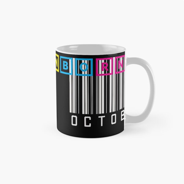 Item preview, BORN IN OCTOBER designed and sold by LiscaGraphicArt.
