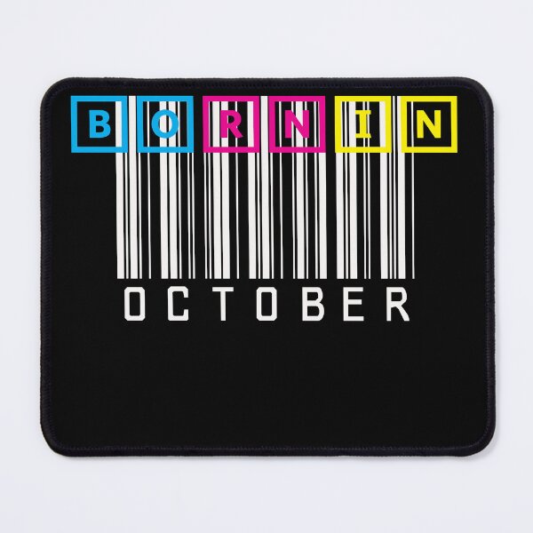 Item preview, BORN IN OCTOBER designed and sold by LiscaGraphicArt.