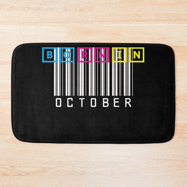 Item preview, BORN IN OCTOBER designed and sold by LiscaGraphicArt.