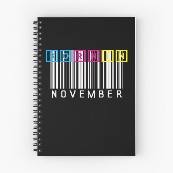 Item preview, BORN IN NOVEMBER designed and sold by LiscaGraphicArt.