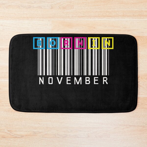 Item preview, BORN IN NOVEMBER designed and sold by LiscaGraphicArt.